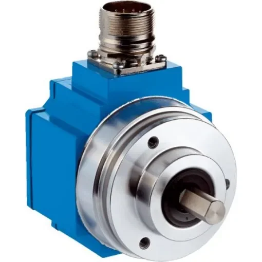 SICK SRS/SRM50 Series Absolute Encoder, 1024ppr ppr, Binary Signal, Solid Type, 10mm Shaft - SRM50-HWA0-K22 product image