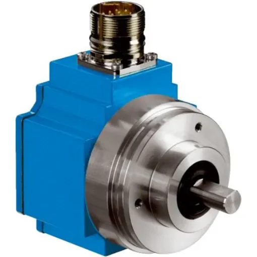 SICK SRS50 Series Absolute Absolute Encoder, 1024ppr ppr, Binary Signal, Solid Type, 10mm Shaft - SRS50-HWA0-K21 product image