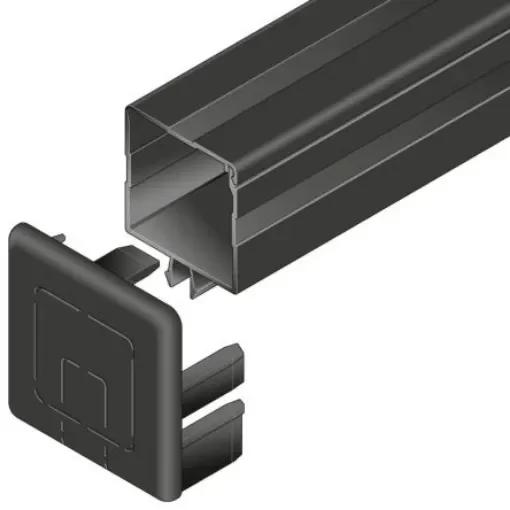 Bosch Rexroth Black PVC Cover Strip, 10mm Groove Size, 2m Length - 3842549897 product image