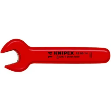 Knipex Open-end Wrench, 12mm, Metric, No, 125 mm Overall, VDE/1000V - 98 00 12 product image