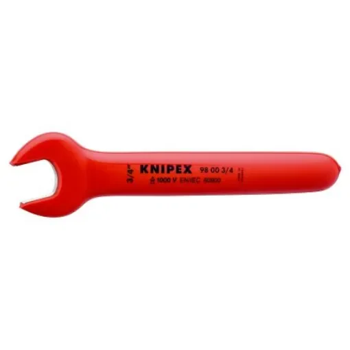 Knipex Open-end Wrench, 3/4in, Imperial, No, 190.5 mm Overall, VDE/1000V - 98 00 3/4" product image