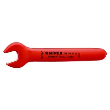 Knipex Open-end Wrench, 9/16in, Imperial, No, 152.4 mm Overall, VDE/1000V - 98 00 9/16" product image