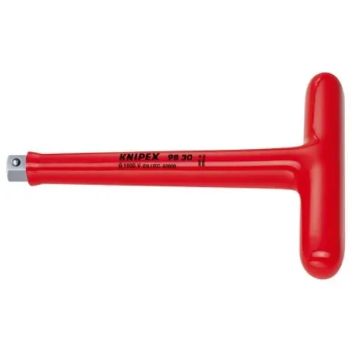 Knipex 3/8 in Square Ratchet with T-Handle Handle, 200 mm Overall - 98 30 product image
