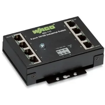 WAGO WAGO 852-112, Managed Switch 8 Port Network Switch product image