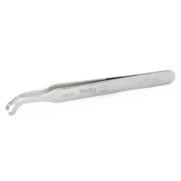 Weller 115 mm, Stainless Steel, Rounded, Tweezers - 32BSA product image