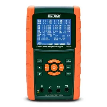 Extech Power Quality Analyser, 3-Phase, 1200A Max, 600V Max - 382100 product image