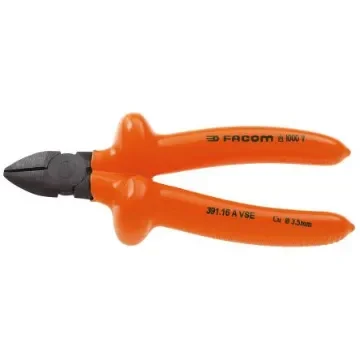 Facom 391.16AVSE Pliers, 165 Overall, Straight Tip, VDE/1000V, 70mm Jaw product image