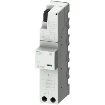 Siemens 3+N/PE Phase Surge Protector, SCCR 25kA, 1.5kV, Busbar System Mount - 5SD7444-8KK11 product image