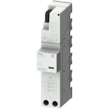 Siemens 3+N/PE Phase Surge Protector, SCCR 25kA, 1.5kV, Busbar System Mount - 5SD7444-8KK21 product image