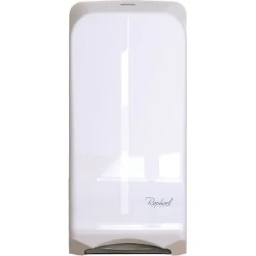 Northwood Hygiene ABS White Folded Hand Towel Dispenser Paper Towel Dispenser, 145mm x 500mm x 230mm - FHTWHTRA product image