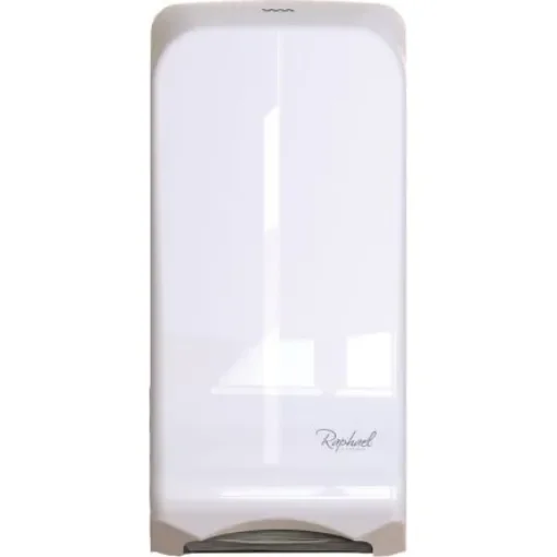 Northwood Hygiene ABS White Folded Hand Towel Dispenser Paper Towel Dispenser, 145mm x 500mm x 230mm - FHTWHTRA product image