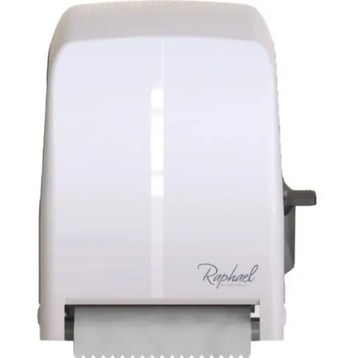 Northwood Hygiene ABS White Rolled Hand Towel Dispenser Paper Towel Dispenser, 240mm x 415mm x 300mm - LEVWHTRA product image