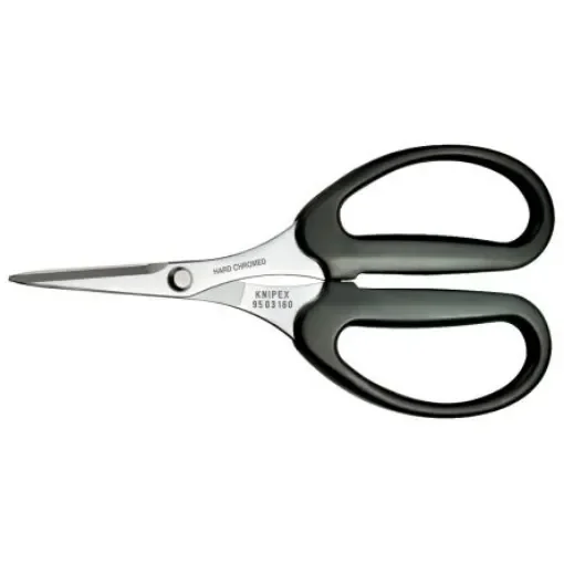 Knipex 160 mm Chrome Vanadium Kevlar Scissors - 95 03 160 SB product image