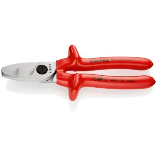 Knipex Knipex VDE/1000V Insulated Cable Cutters - 95 17 200 product image