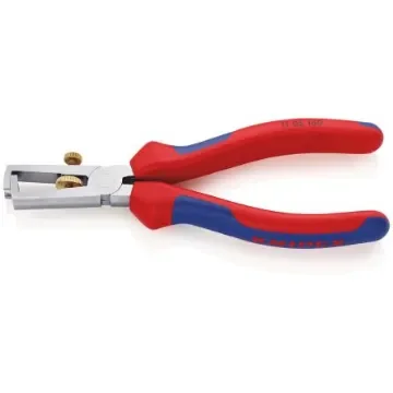 Knipex Wire Stripper, 10 mm² Min, 0.1 mm² Max, 160 mm Overall - 11 05 160 product image