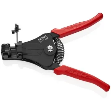 Knipex Wire Stripper, 0.01mm Min, 0.9mm Max, 180 mm Overall - 12 11 180 product image