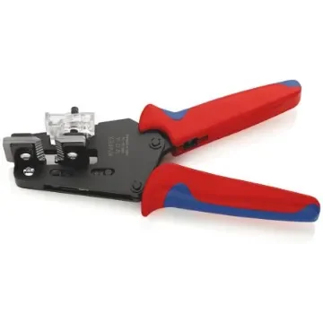 Knipex Precision stripper, 26 AWG Min, 16AWG Max, 195 mm Overall - 12 12 14 product image