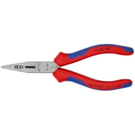 Knipex 13 02 160 Pliers, 160 mm Overall, Straight Tip product image