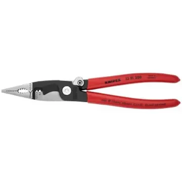 Knipex 13 91 200 Pliers, 200 mm Overall, Straight Tip product image