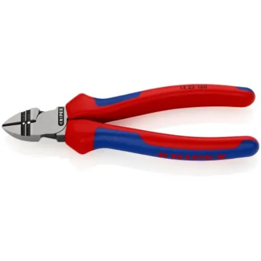 Knipex Side Cutting Stripper, 1.5 mm² Min, 2.5 mm² Max, 170 mm Overall - 14 22 160 product image