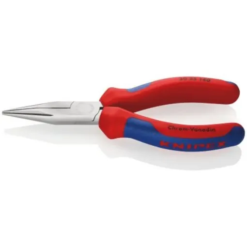 Knipex Long Nose Pliers, 145 mm Overall, Straight Tip, 42mm Jaw - 30 25 140 product image