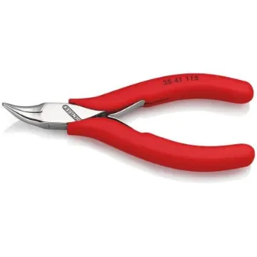 Knipex Pliers, 120 mm Overall, Angled Tip, 22,5mm Jaw - 35 41 115 product image