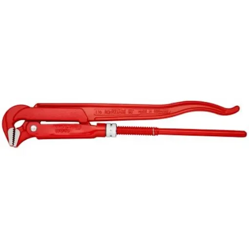 Knipex Pipe Wrench, 420 mm Overall, 60mm Jaw Capacity, Metal Handle - 83 10 015 product image