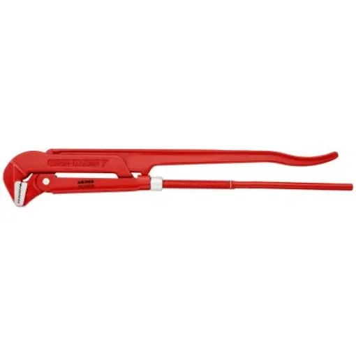 Knipex Pipe Wrench, 650 mm Overall, 105mm Jaw Capacity, Metal Handle - 83 10 030 product image