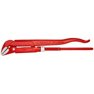 Knipex Pipe Wrench, 430 mm Overall, 60mm Jaw Capacity, Metal Handle - 83 20 015 product image