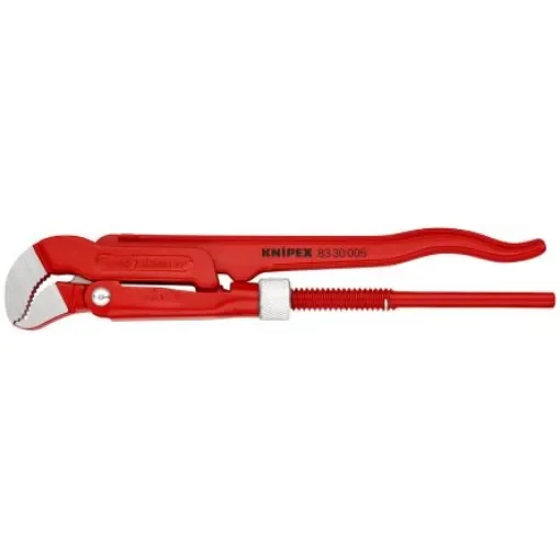 Knipex Pipe Wrench, 245 mm Overall, 35mm Jaw Capacity, Metal Handle - 83 30 005 product image