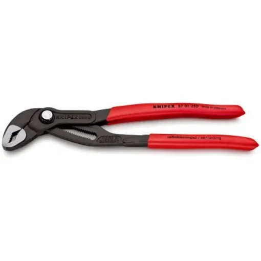 Knipex Cobra® Hightech Water Pump Pliers, 249 mm Overall, Angled Tip - 87 01 250 product image