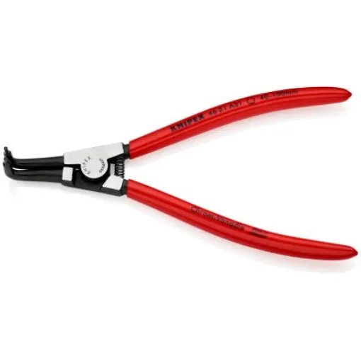 Knipex 46 21 A31 Circlip Pliers, 200 mm Overall, Angled Tip product image