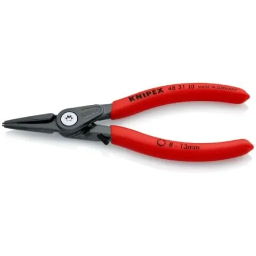 Knipex 48 31 J0 Circlip Pliers, 140 mm Overall, Straight Tip product image
