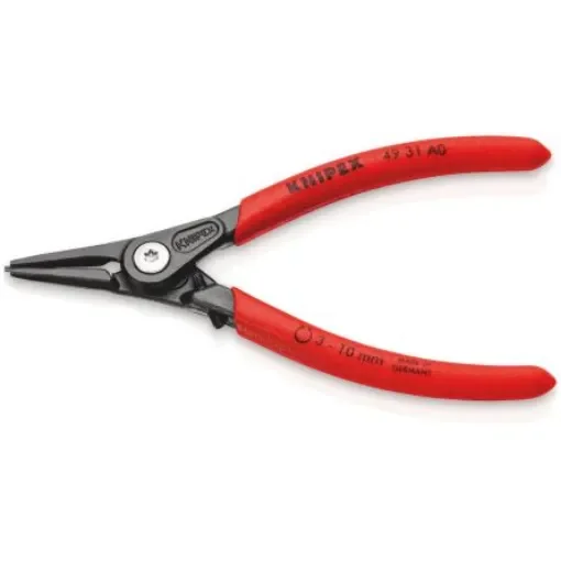 Knipex Circlip Pliers, 140 mm Overall, Straight Tip - 49 31 A0 product image