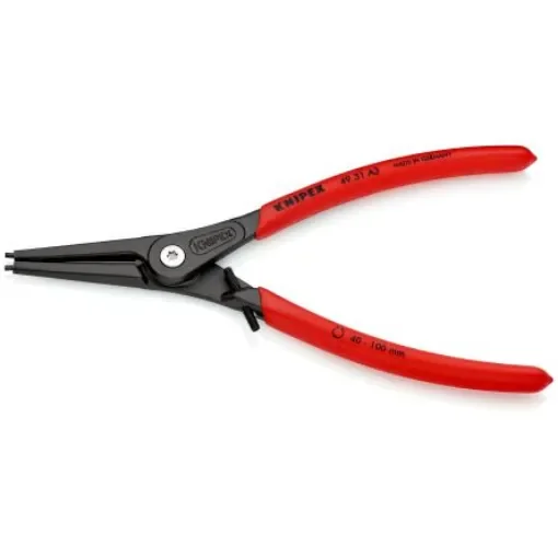 Knipex Circlip Pliers, 225 mm Overall, Straight Tip - 49 31 A3 product image