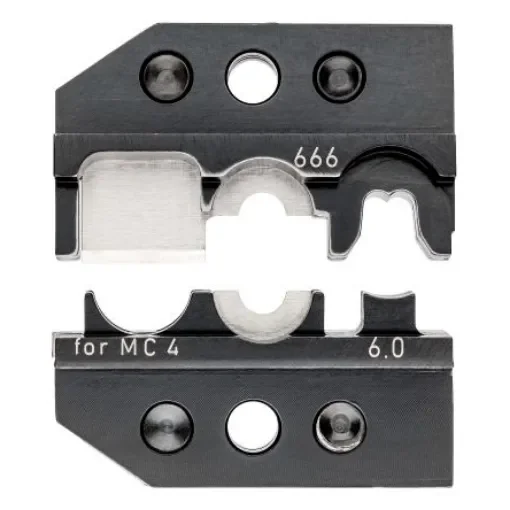 Knipex, 97 Crimp Die, Solar Cable Connectors MC4, Wire size 6mm² - 97 49 66 6 product image