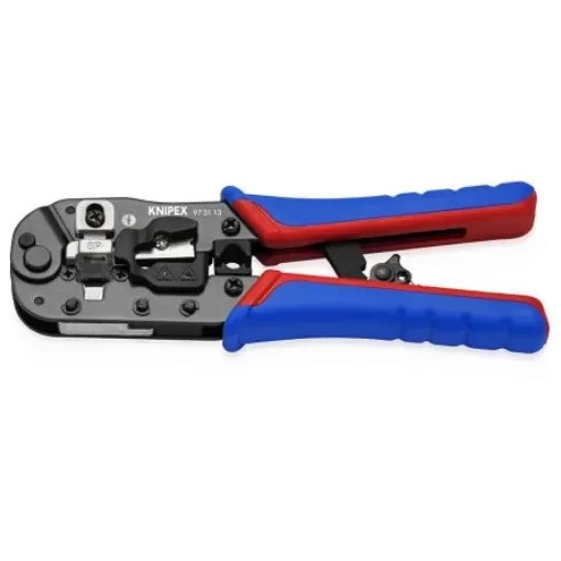 Knipex 97 Hand Crimp Tool for RJ45 Connectors - 97 51 13 product image
