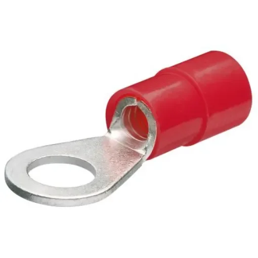 Knipex Insulated Ring Terminal, M3 Stud Size, 0,5mm² to 1mm² Wire Size, Red - 97 99 170 product image