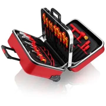 Knipex BIG Twin Move RED ABS, Aluminium Tool Case 2 Wheels, 520 x 435 x 290mm - 98 99 15 product image