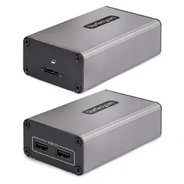 StarTech.com 2 Port USB 3.2 Fibre Extender, up to 350m Extension Distance - F35023-USB-EXTENDER product image