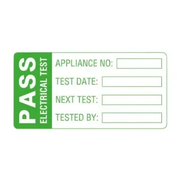 Martindale PAT Testing Label, For Use With PAT 32 - LAB2 product image