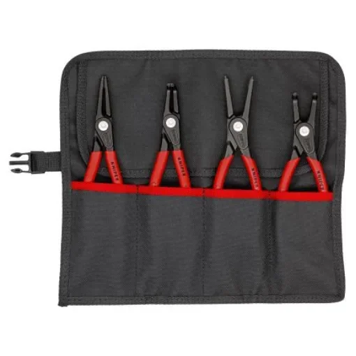 Knipex 4-Piece Circlip Plier Set, Angled, Straight Tip, 315 mm Overall - 00 19 57 V01 product image