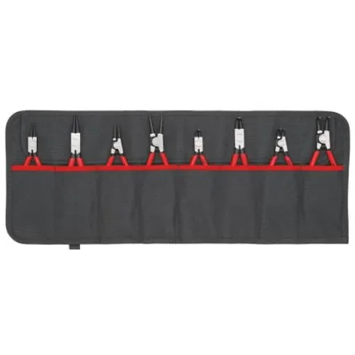 Knipex 8-Piece Circlip Plier Set, Angled, Straight Tip, 610 mm Overall - 00 19 58 V01 product image