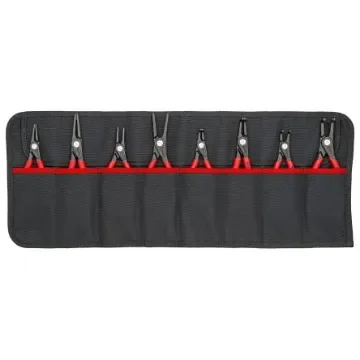 Knipex 8-Piece Circlip Plier Set, Angled, Straight Tip, 610 mm Overall - 00 19 58 V02 product image