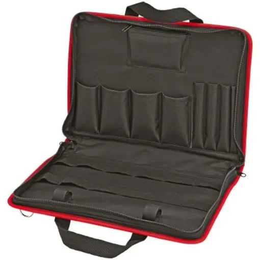 Knipex Reinforced Polyester Fabric Tool Bag with Shoulder Strap 290mm x 410mm x 60mm - 00 21 11 LE product image