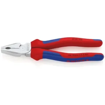 Knipex Combination Pliers, 200 mm Overall, Straight Tip - 02 05 200 product image