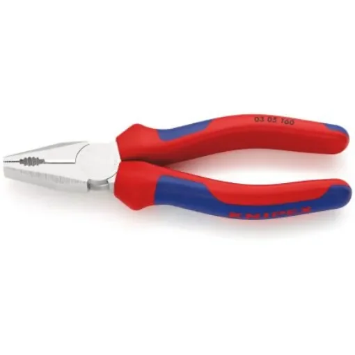 Knipex Combination Pliers, 170 mm Overall, Straight Tip - 03 05 160 product image