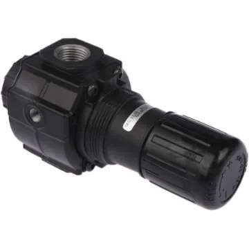 Norgren G 1/2 Pneumatic Regulator - 0.3bar to 10bar, 1/2in, 20bar max. input - R74G-4GK-RMN product image