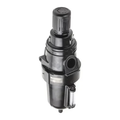 Norgren B68G Filter Regulator, 40µm, G 1 1/2, G 3/4, Automatic, 17 bar - B68G-NNK-AR3-RLN product image