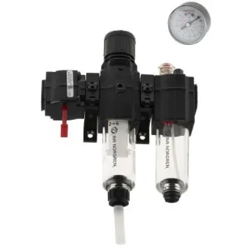 Norgren G 3/8 FRL, Semi Automatic Drain, 40µm Filtration Size - Without Pressure Gauge - BL72-301G product image